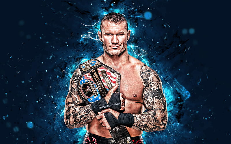 Randy Orton american wrestlers, WWE, wrestling, neon lights, Randal Keith  Orton, HD wallpaper | Peakpx