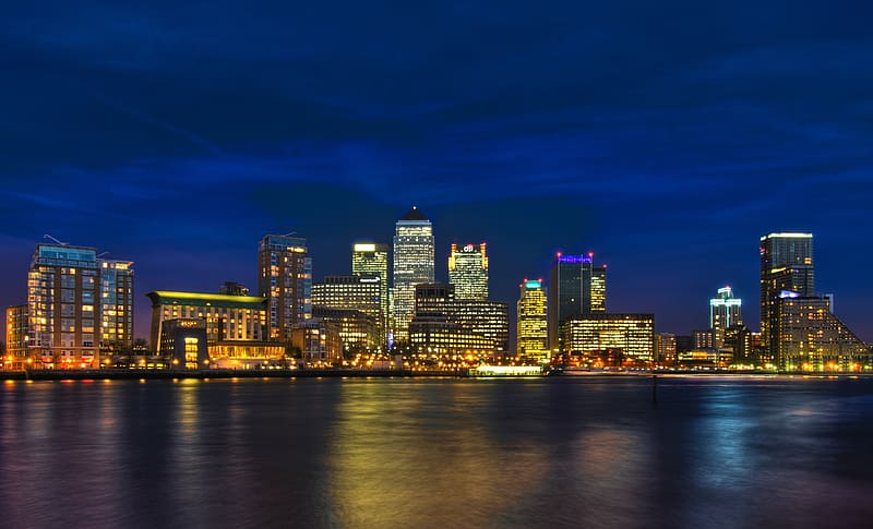 Cities, Night, Architecture, London, Skyscraper, Building, Light, Cityscape, HD wallpaper