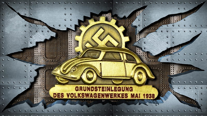 1938 Volkswagen cornerstone metal, Volkswagen Background, Volkswagen logo, Volkswagen Automobiles, Volkswagen, Volkswagen , Volkswagen Cars, Volkswagen emblem, Volkswagen Motors, HD wallpaper