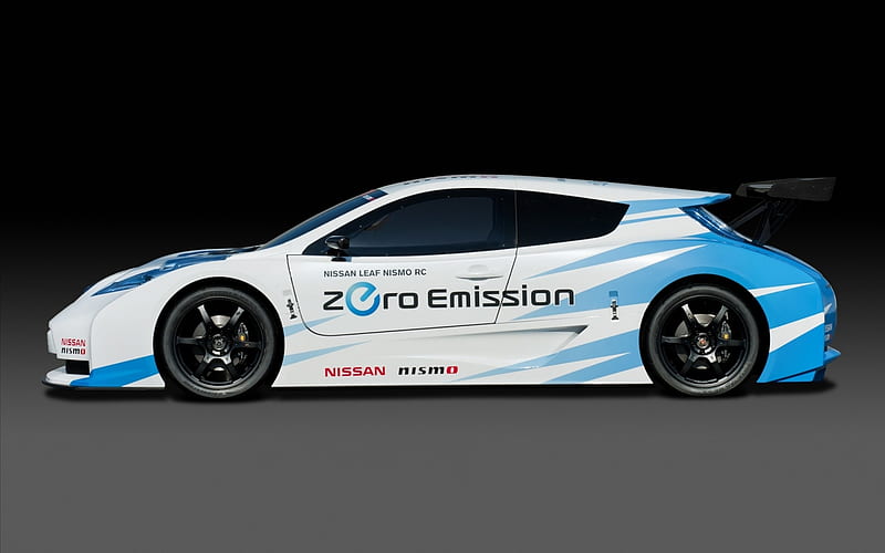 Download imagens O Nissan Leaf Nismo RC Conceito, 2018, 4k, vista frontal, elétrico  carro de corrida, carro desportivo, Japonês carros elétricos, ajuste de  Folh…