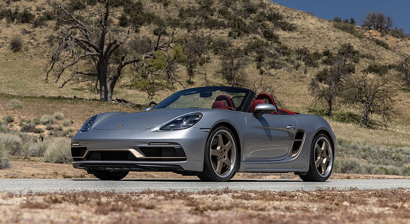 Porsche Boxster Gts Years Color Gt Silver Front Three Quarter Hd Wallpaper