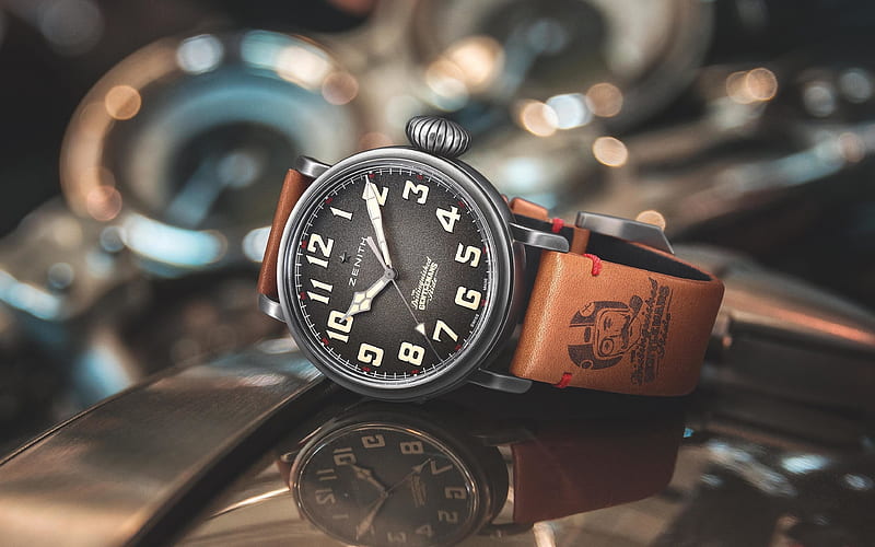 Zenith, Distinguished Gentlemans Ride, Swiss Watches, modern stylish watches, The limited-edition, HD wallpaper