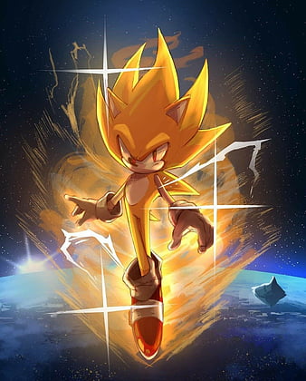 Yellow Super Sonic Wallpapers - Sonic the Hedgehog Wallpapers