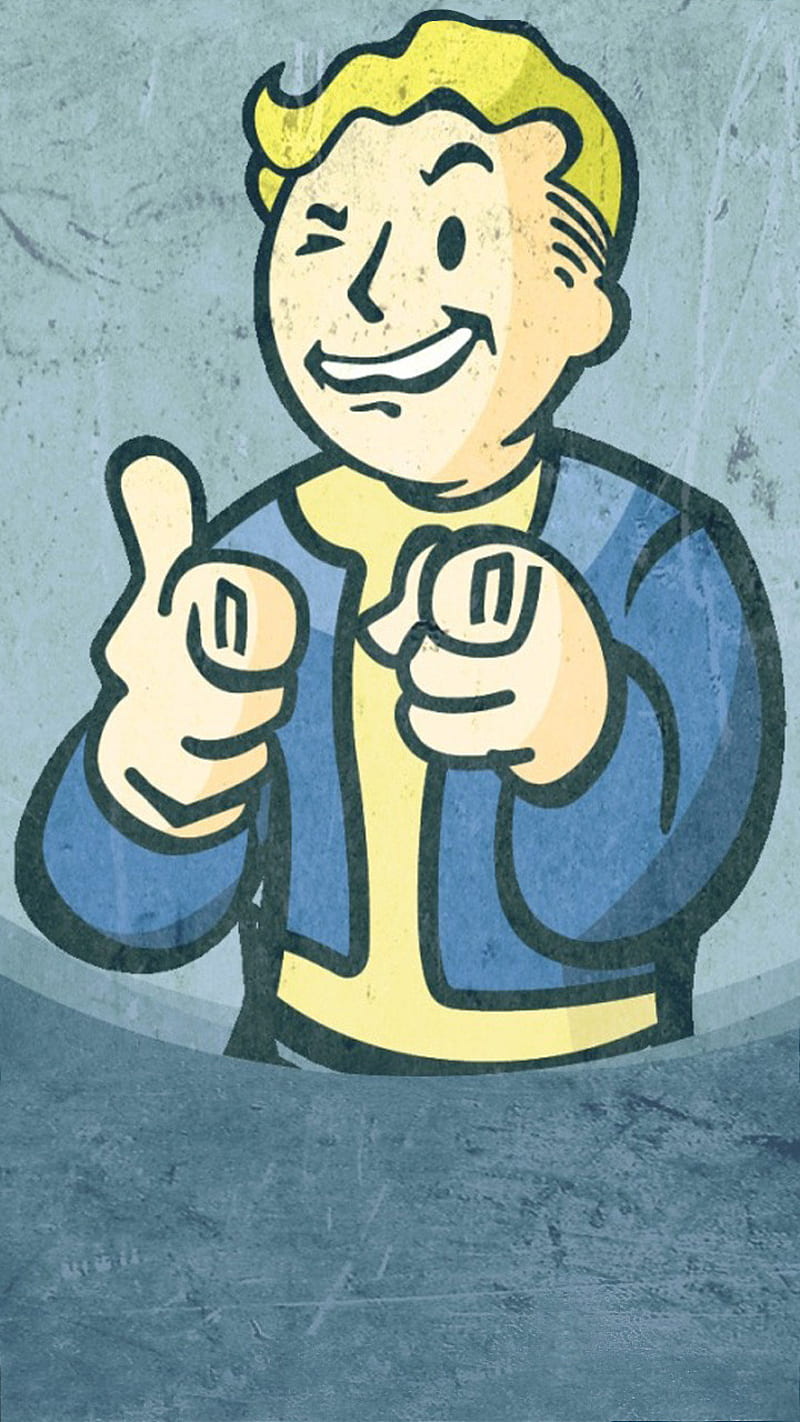 Fallout vault boy, fallout 3, fallout 4, vault, vault boy, HD phone wallpaper