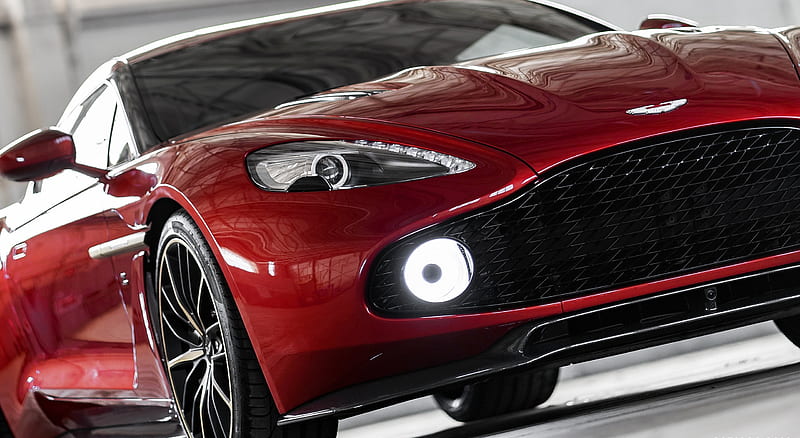 2018 Aston Martin Vanquish Zagato Coupe - Headlight , car, HD wallpaper