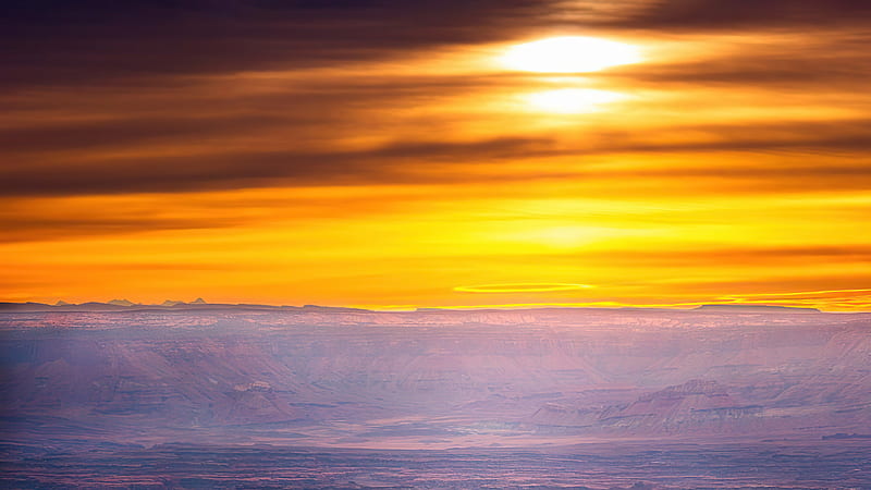 Canyonlands National Park , national-park, nature, sunset, sunrise, HD wallpaper
