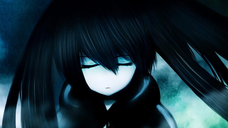 Anime, chains, twintails, swords, black rock shooter, HD wallpaper | Peakpx