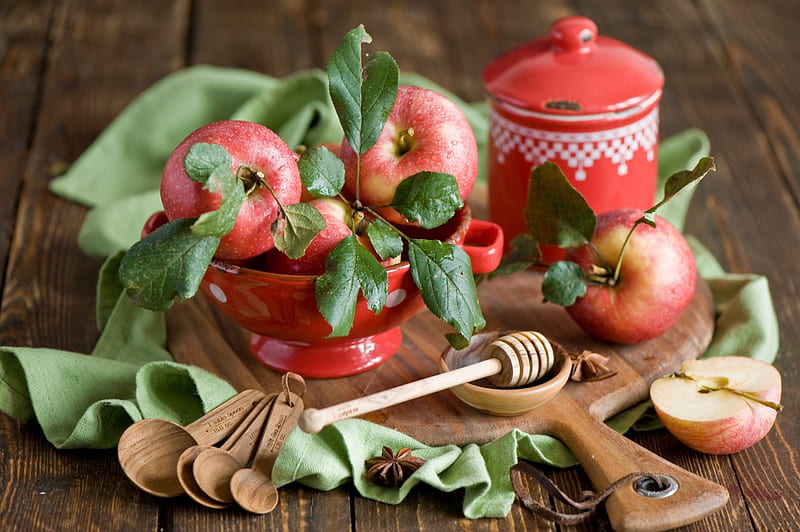 *** Apples ***, harvest, autumn, nature, apples, HD wallpaper