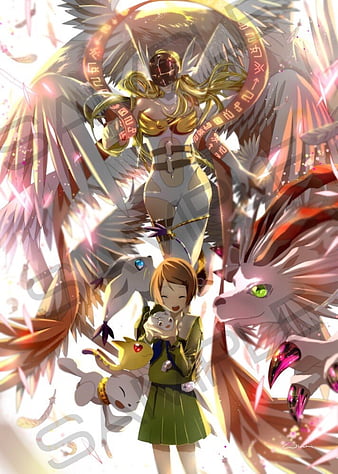 Angemon and Angewomon by Kiarou : r/digimon