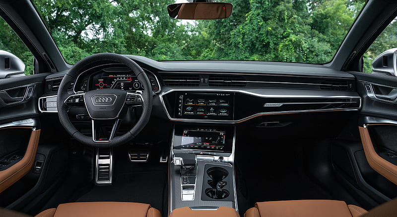 2020 Audi RS 6 Avant (Color: Nardo Gray; US-Spec) - Interior, Cockpit , car, HD wallpaper