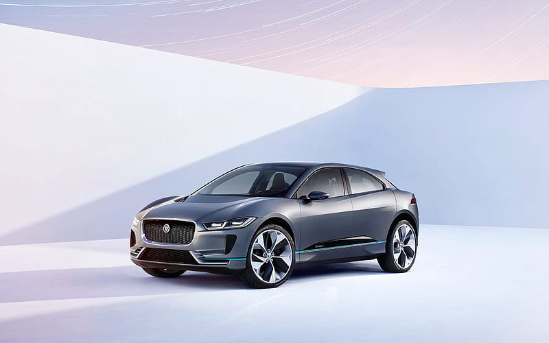 Jaguar I-Pace, Concept, 2016, new crossover, new Jaguar, crossover Jaguar, HD wallpaper