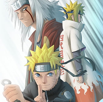 minato naruto`s father and 4th hokage Picture #132473992