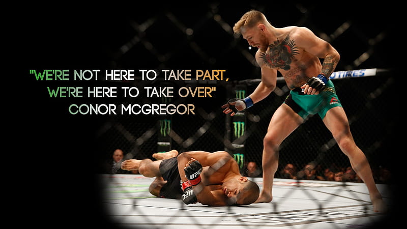 Conor McGregor, Jose Aldo, fighter, UFC Featherweight Champion, Irish, UFC, quote, UFC Lightweight Champion, fight, Champion, MMA, HD wallpaper