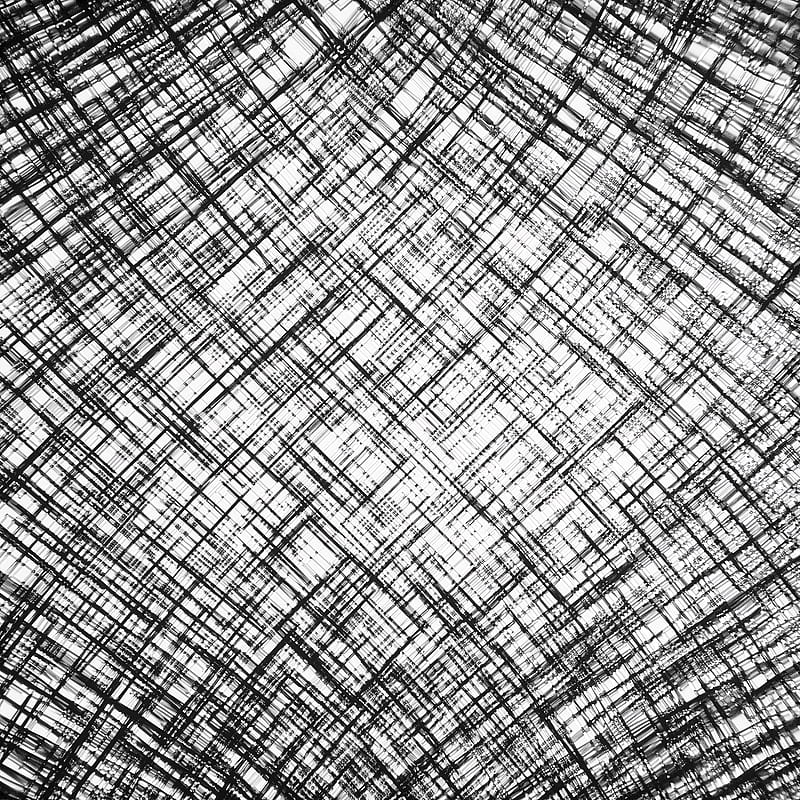 strokes, intersection, bw, abstraction, texture, HD phone wallpaper