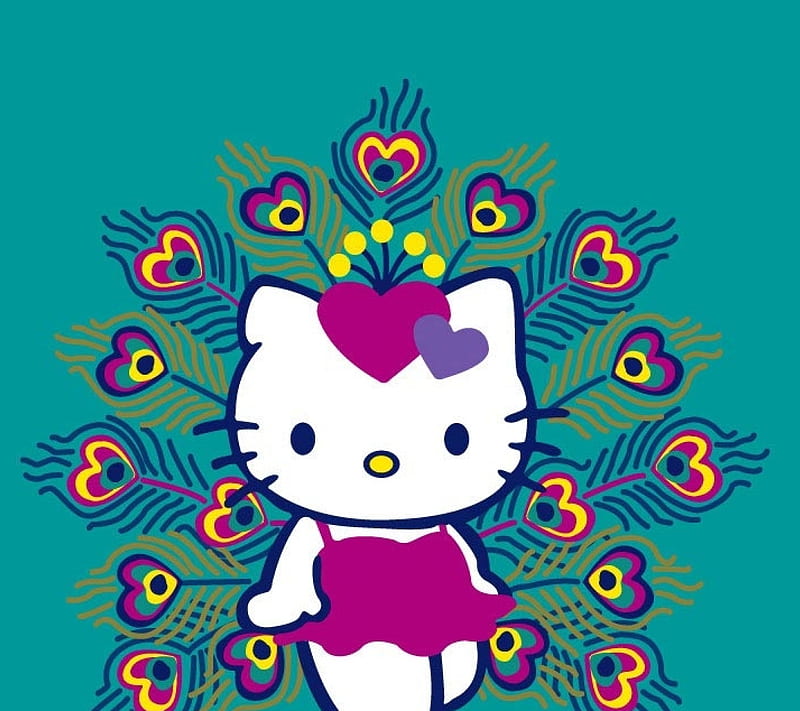 Hello Kitty, cartoons, HD wallpaper