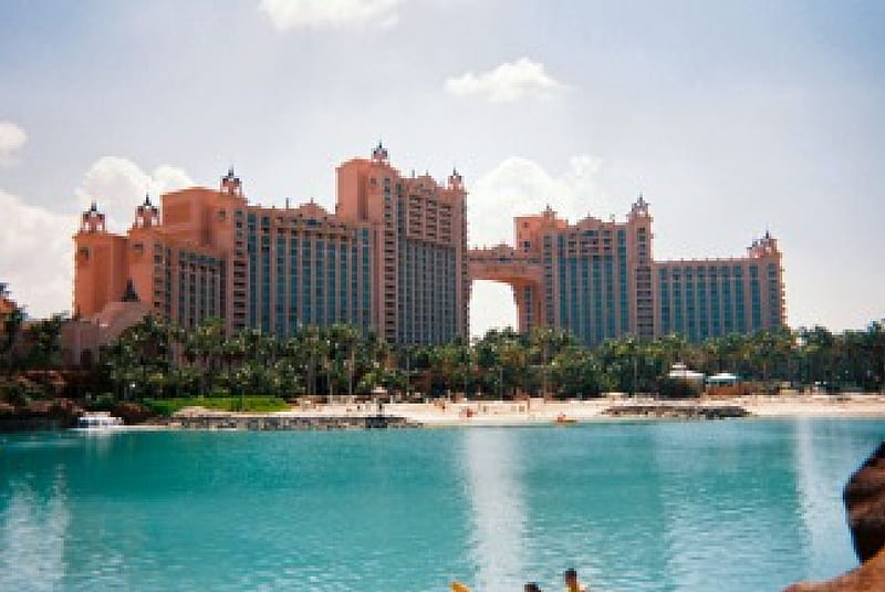 The Atlantis Hotel_Bahamas, resort, hotel, bahamas, atlantis, HD wallpaper