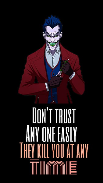 Joker Attitude Attitude King Bindass Attitude Broken Heart Trust No One Hd Mobile Wallpaper Peakpx