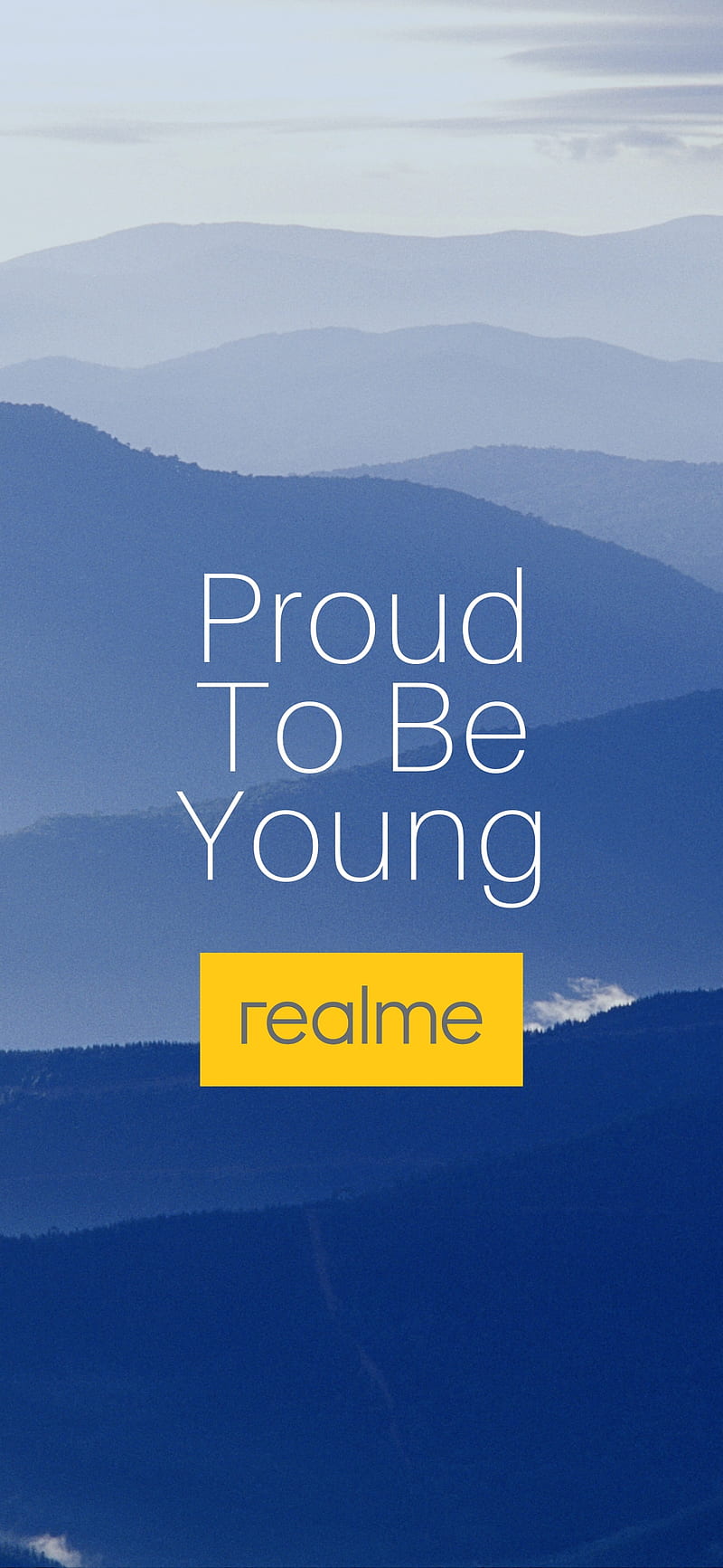 Proud To Be Young, life, realme, realme 3 pro, sign, strong, HD phone wallpaper