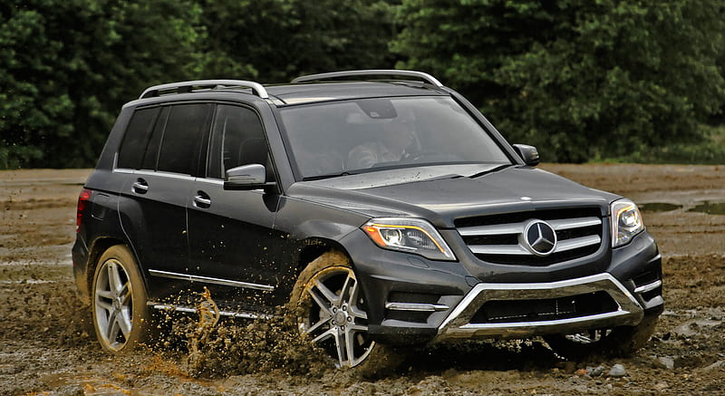 Mercedes Benz Glk Matic Off Road Front Car Hd Wallpaper