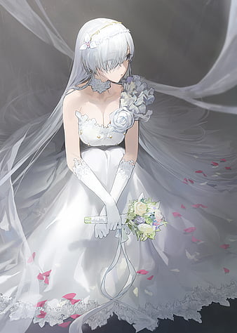 Anime Wedding Dress Wallpapers  Wallpaper Cave