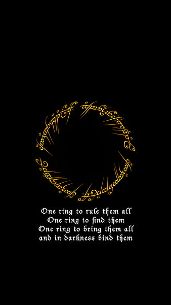 One ring to rule them all, one ring to find them, one ring to bring them  all, and in the darkness bind them : r/blender
