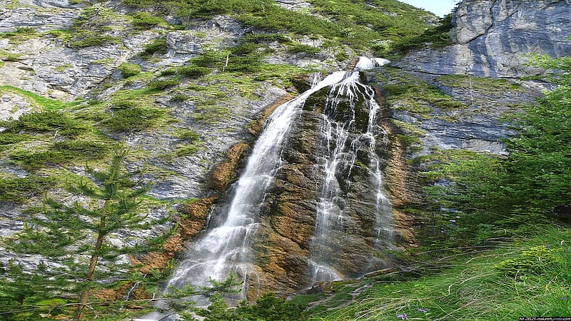 Nature, Water, Waterfalls, Waterfall, , Tirol, HD wallpaper