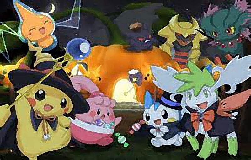 Pokémon Halloween Background   Pokémon Global News  Facebook