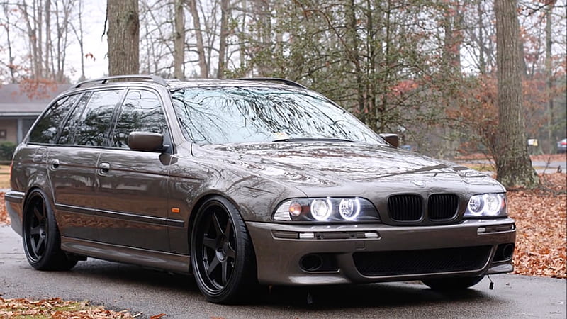 A Restomod Video Showing A BMW E39 Touring With A New LS7 Engine From General Motor, HD wallpaper