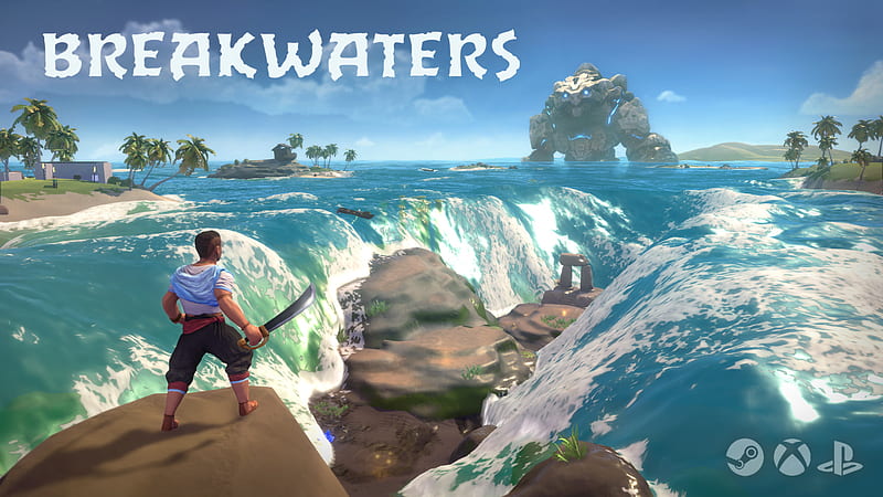 Video Game, Breakwaters, HD wallpaper