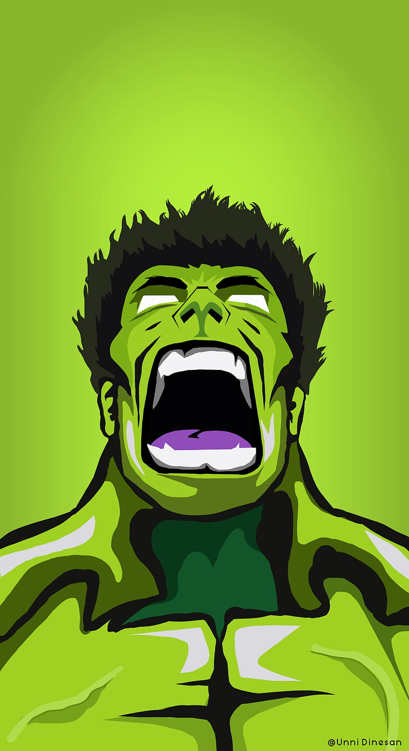 Angry Hulk, beast, comics, green monster, hulk smash, incredible hulk, marvel, HD phone wallpaper