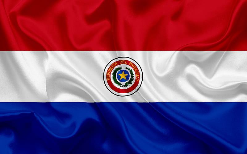 Paraguayan flag, Paraguay, South Africa, national symbols, flag of Paraguay, HD wallpaper
