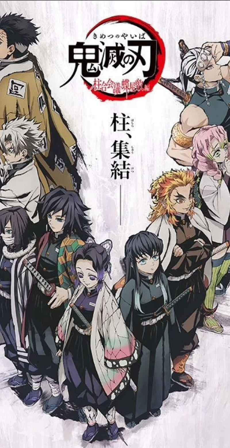 Hashira All Members Kimetsu no Yaiba Characters 8K Wallpaper 61449