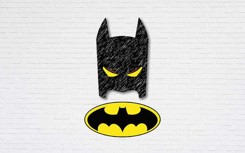 Batman Illustration 2019, batman, superheroes, illustration, behance, HD wallpaper