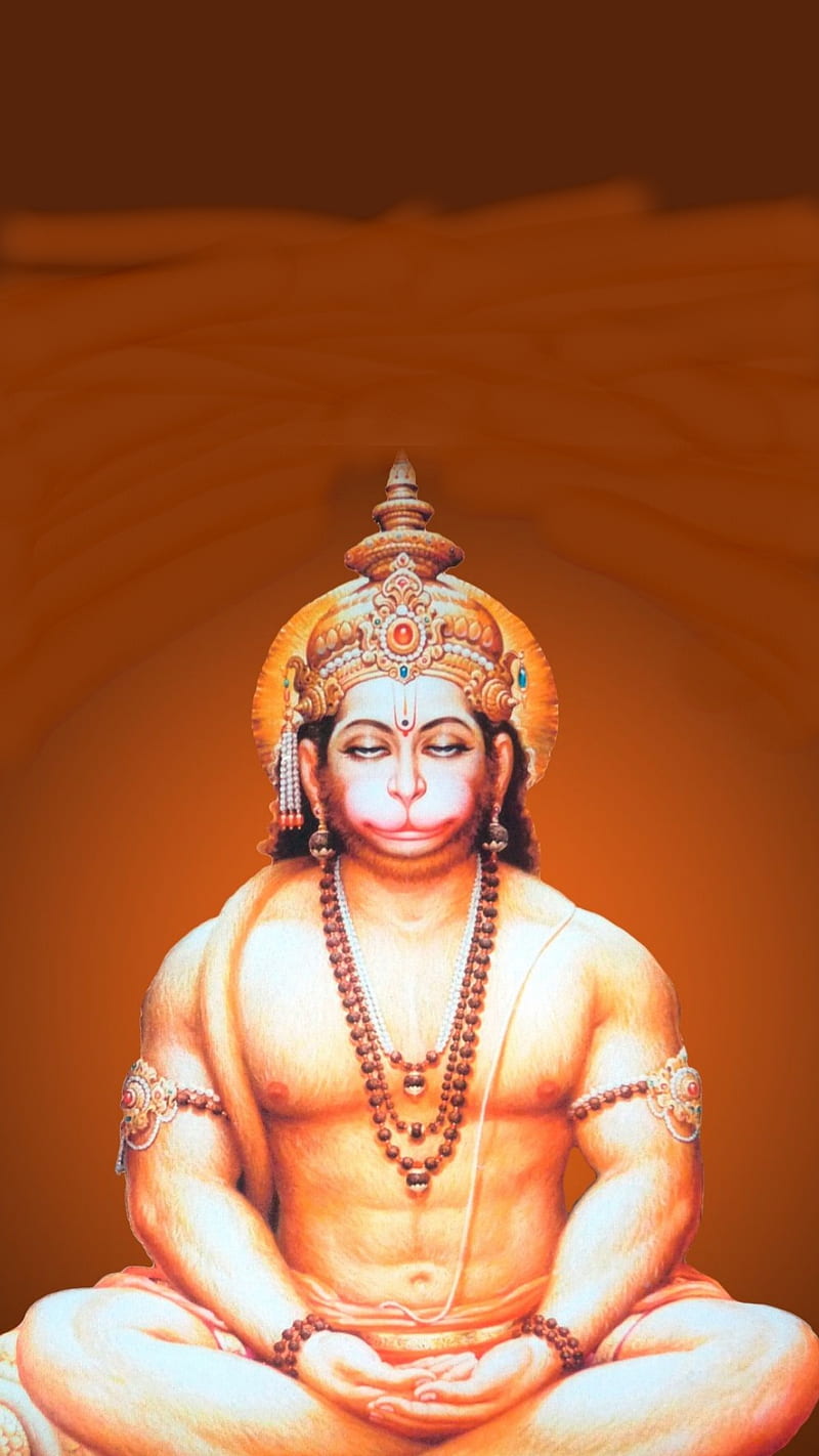 Maruti, bajrangbali, god, hanuman, medatation, power, HD phone ...