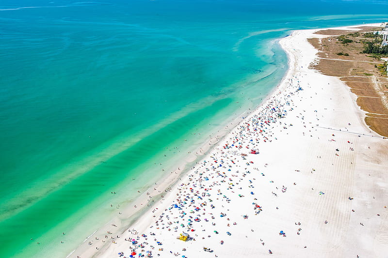 This Florida Town Has One of the Best Beaches in the U.S, Siesta Key Florida, HD wallpaper