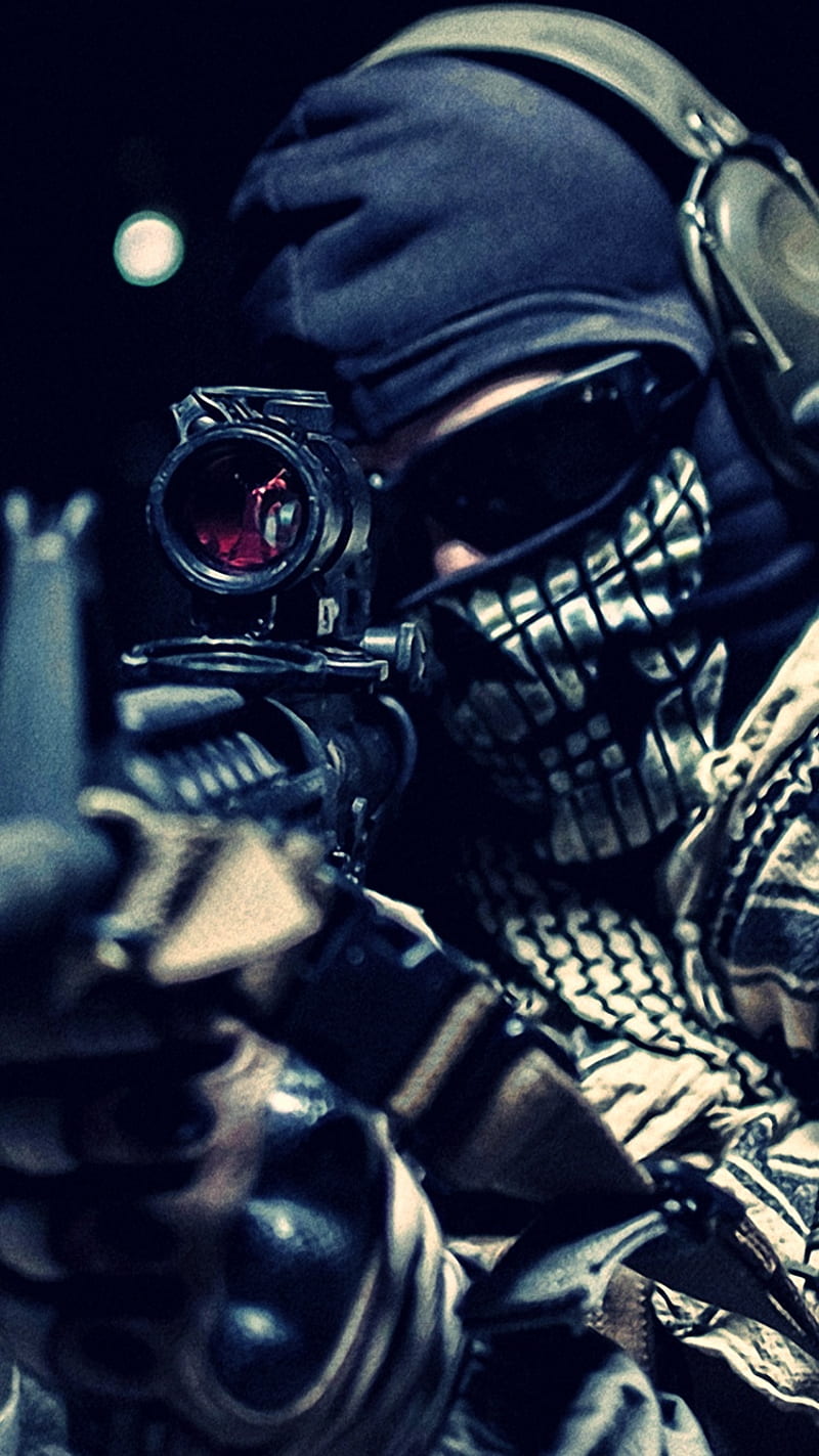 Sniper, army, awesome, cool, gun, nice, ok, shooter, HD phone wallpaper