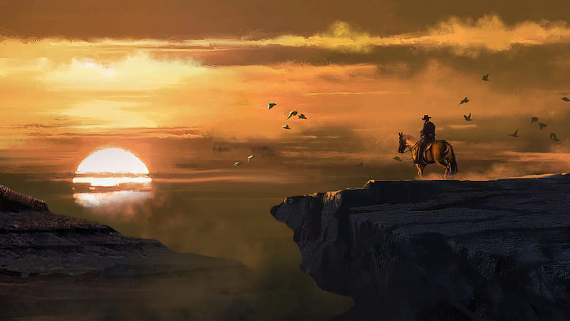 Landscape From Red Dead Redemption, HD wallpaper