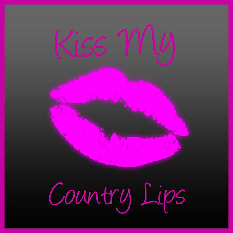 country lips, kiss my lips, kisses, quotes, sayings, HD phone wallpaper