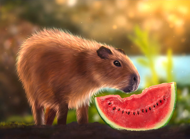 Capybara Art Wallpapers  Cool Capybara Wallpaper for iPhone 4k