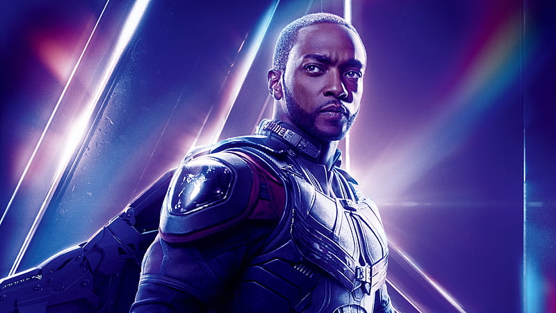 Sam Wilson In Avengers Infinity War Poster, avengers-infinity-war, poster, poster, movies, 2018-movies, HD wallpaper