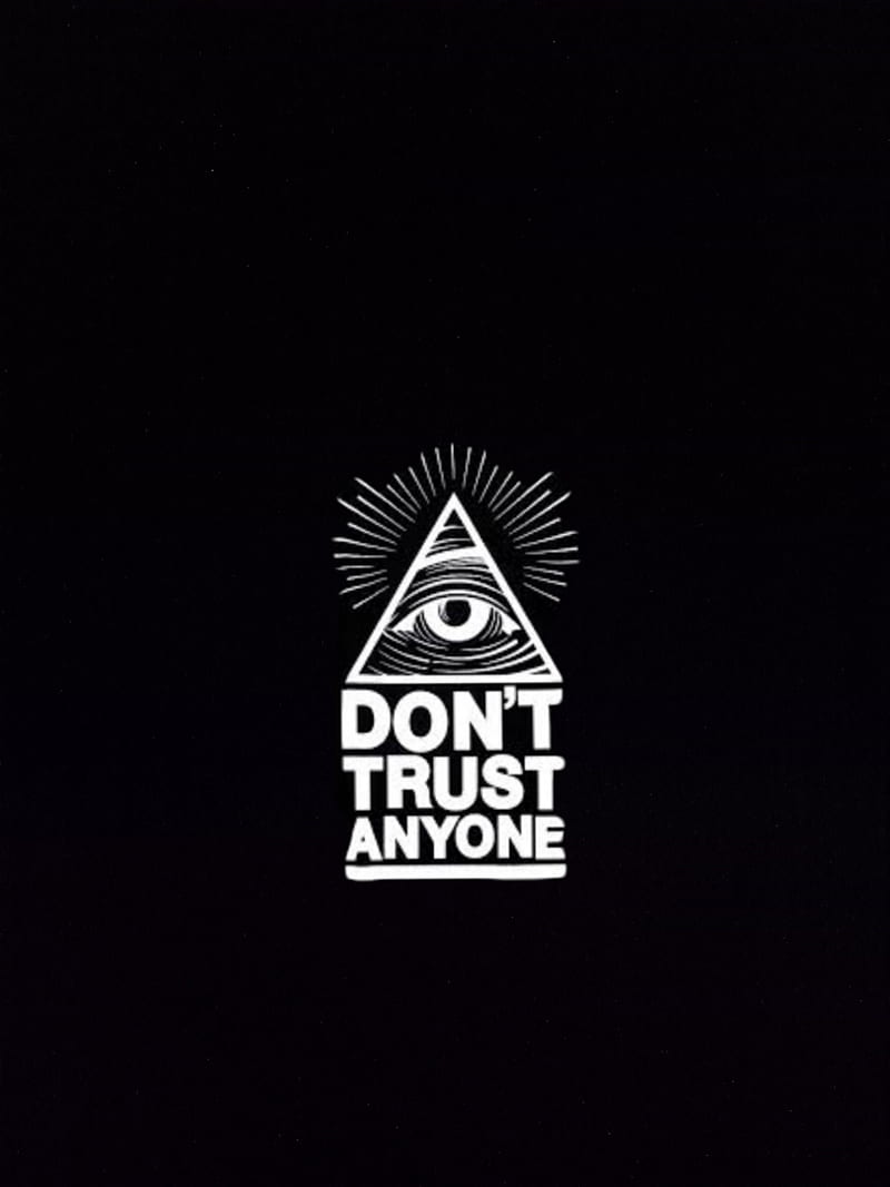 Iluminati, electric blue, symbol, HD phone wallpaper