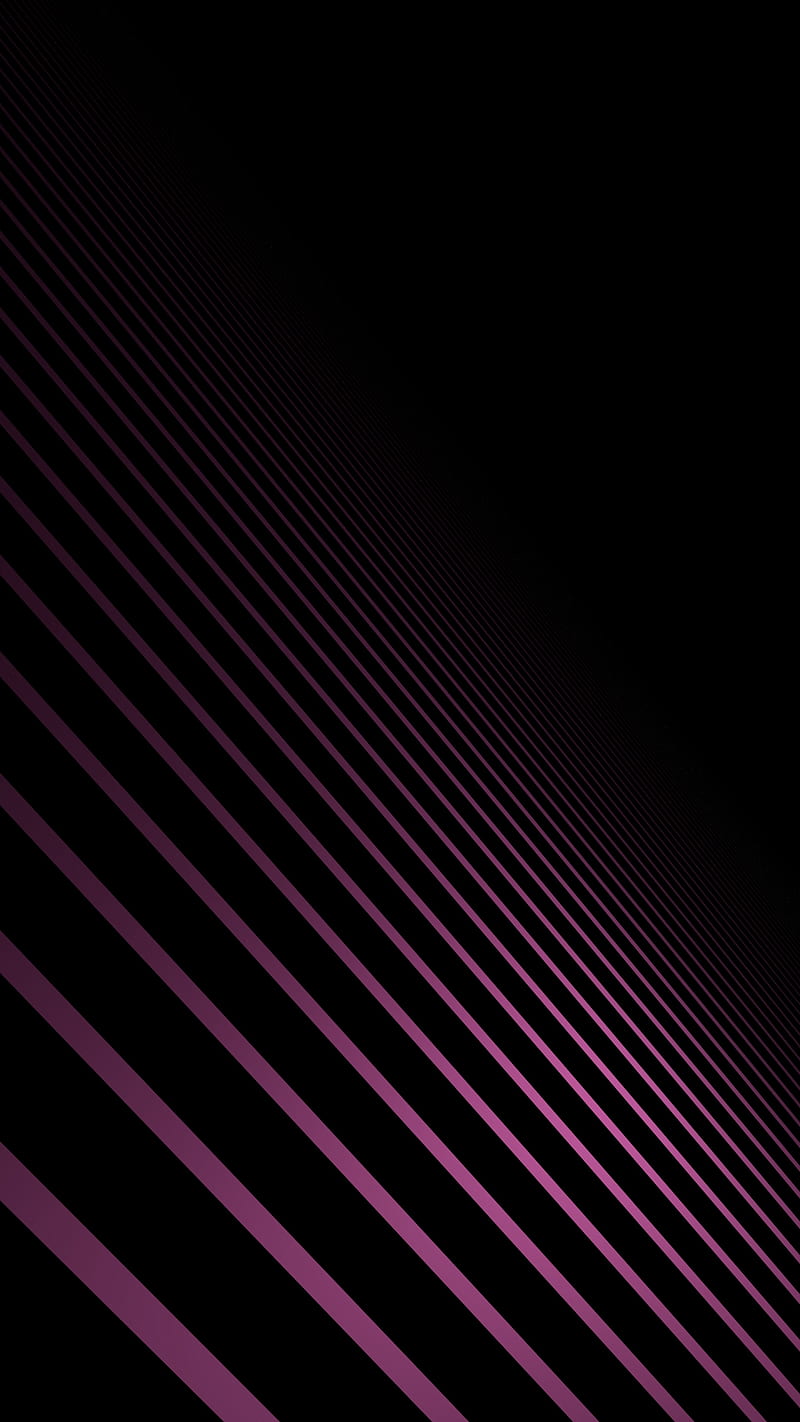 Pink Lines, Pink, angles, dark, half, lines, oled, HD phone wallpaper