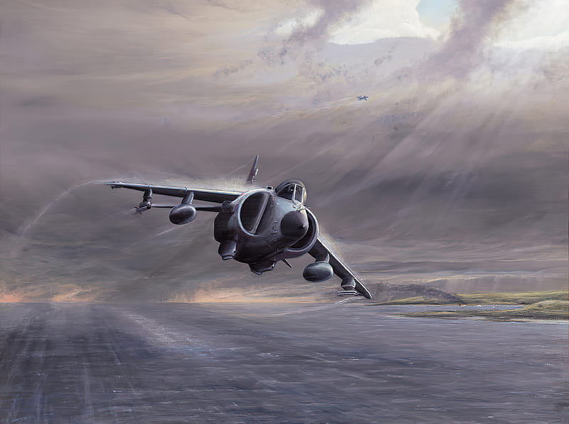 Jet Fighters, Hawker Siddeley Harrier, Aircraft, Jet Fighter, Warplane, HD wallpaper