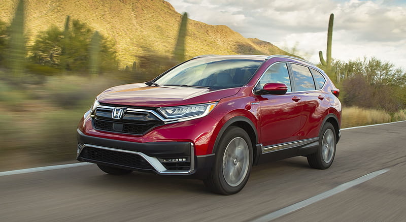 2020 Honda CR-V Hybrid - Front Three-Quarter, car, HD wallpaper | Peakpx