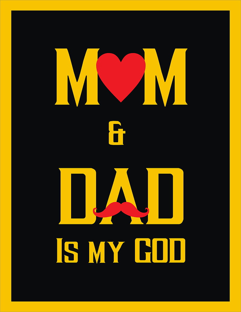 MOM DAD, god, mom, quotes, HD phone wallpaper | Peakpx