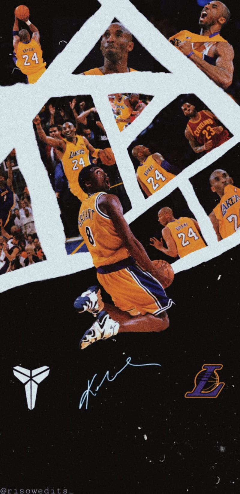 Kobe Bryant RIP, baloncesto, basketball, brian, hoops, kobe bryant, kobi, esports, HD phone wallpaper