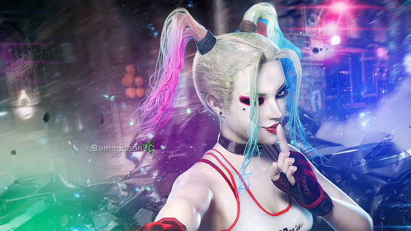Harley Quinn Fanart, harley-quinn, artist, digital-art, supervillain, HD wallpaper
