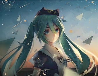 Hatsune Miku Vocaloid Anime Girl 4K Wallpaper iPhone HD Phone #4150h