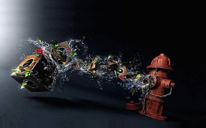 Fire Hydrant of Life, cant think of a fourth, box, fire hydrant, life, HD wallpaper