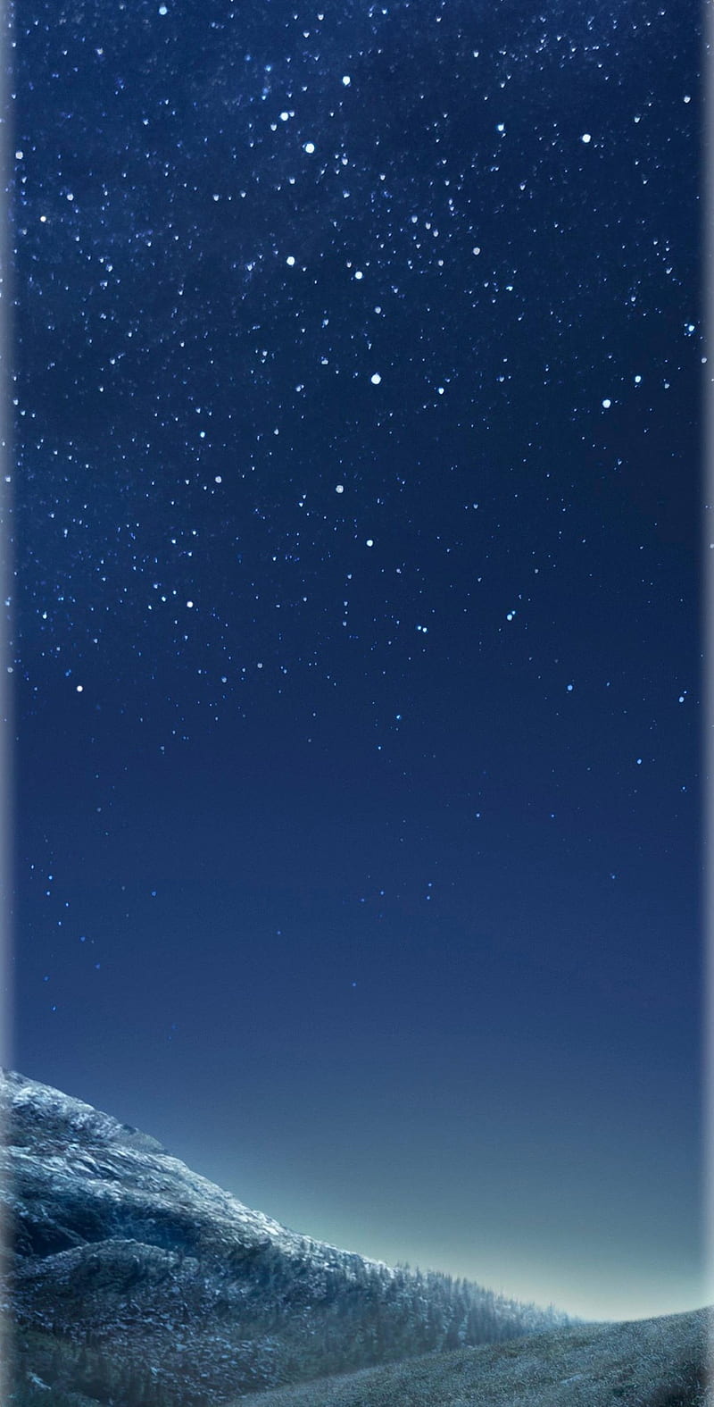 SAMSUNG GALAXY S8, blue plus, space, HD phone wallpaper